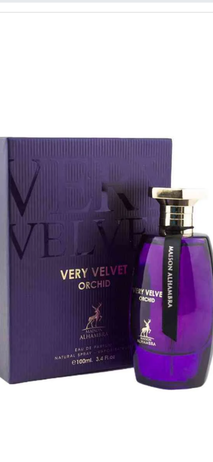 WOMEN'S PERFUMES Very velvet orchid
